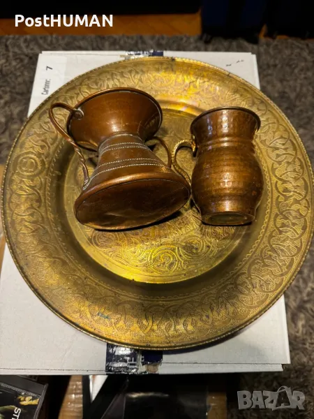 Медна посуда - прибори, снимка 1