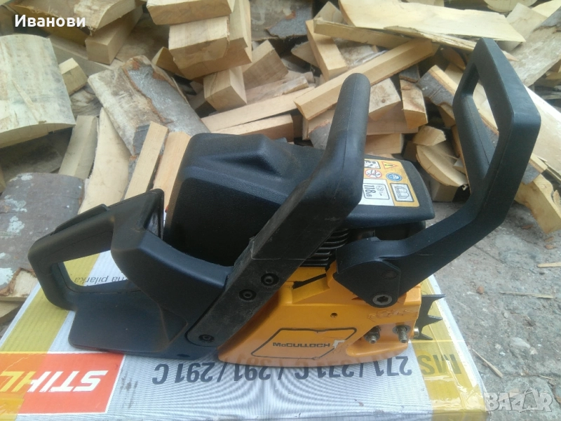 моторен трион McCulloch Mac438 + подаръци за 150 лв, снимка 1