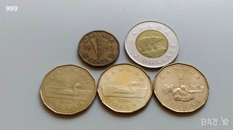 монети Канада, снимка 1