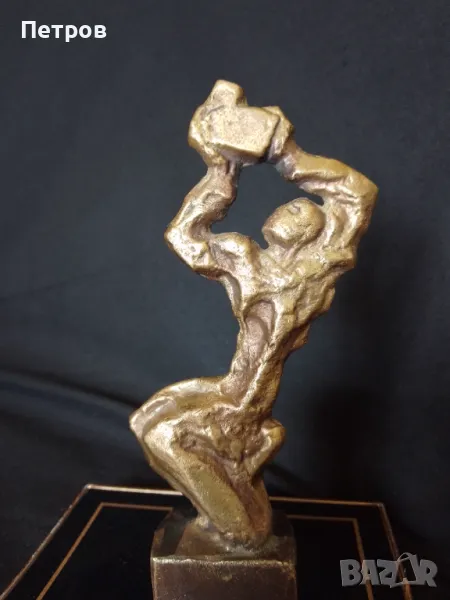 скулптура бронз 12 см, снимка 1
