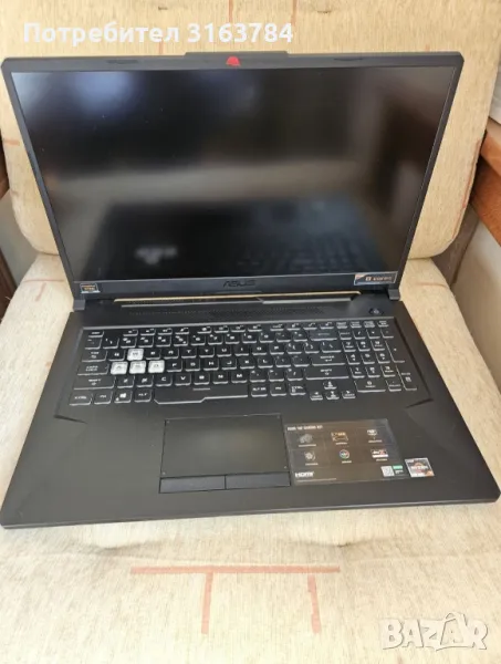 Геймърски лаптоп Asus TUF A17 1660Ti, снимка 1