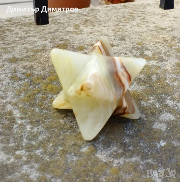 Меркаба от мраморен оникс. Идея за подарък., снимка 1