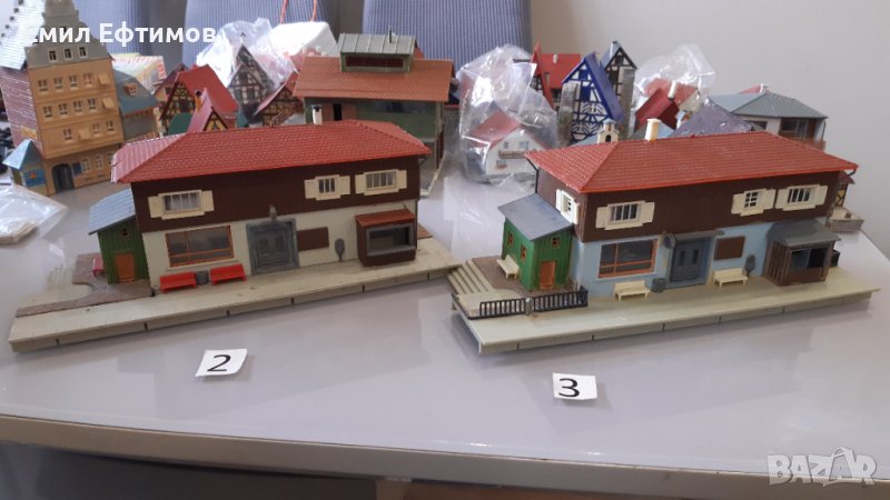 Сгради мащаб НО и N, за ЖП моделизъм,Fаller,Vollmer,Kibri , снимка 1