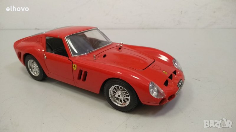 Метална количка Ferrari GTO(1962) Burago 1:18, снимка 1
