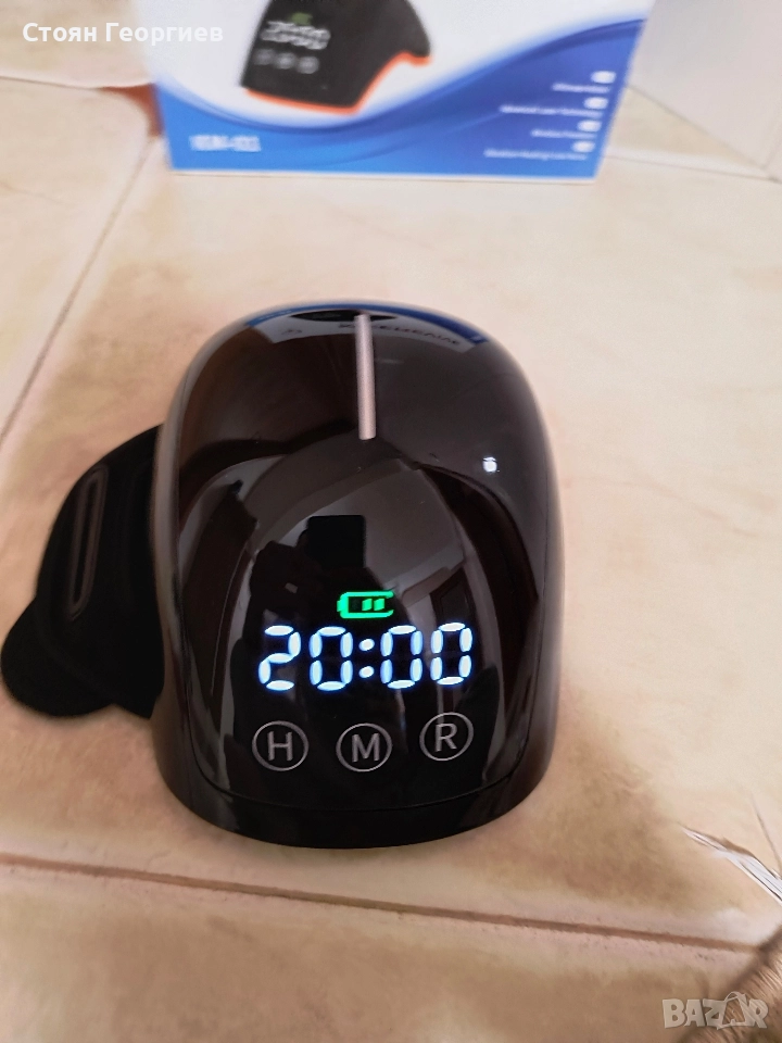 Масаж на коляното iKeener, акумулаторен сензорен екран LED контролен панел, снимка 1