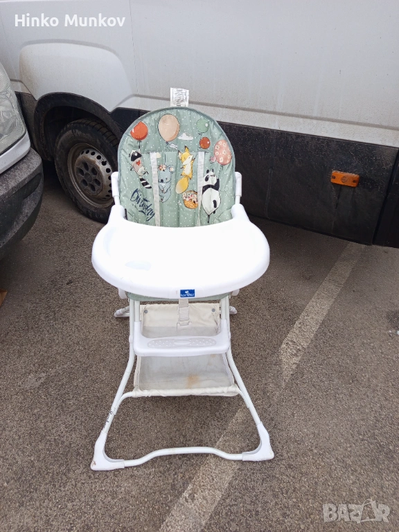 Децко столче за хранене перфектно като нов само за 20 евро !, снимка 1
