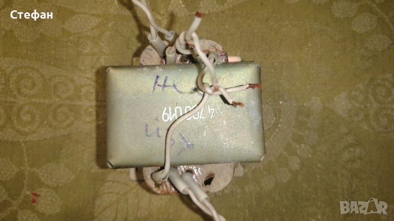 Трансформатор 8 кв. см с 4 намотки., снимка 1