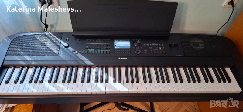 Пиано Yamaha DGX 670 B - Дигитално стейдж пиано, 88 клавиша, снимка 1
