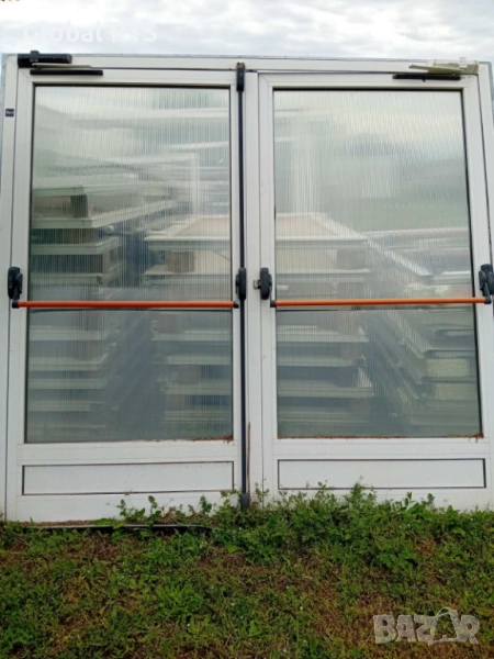 Двукрила врата с паник бутон, снимка 1
