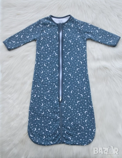 Детски спален чувал с ръкави 6-12 месеца ръст 68-80см. , снимка 1