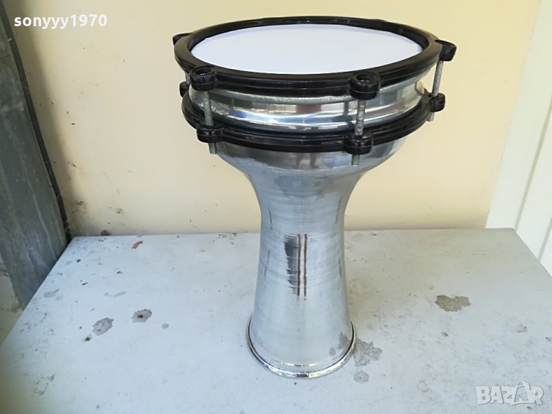 Нова алуминиева тарамбука-30х20см-внос сирия 1908212023, снимка 1