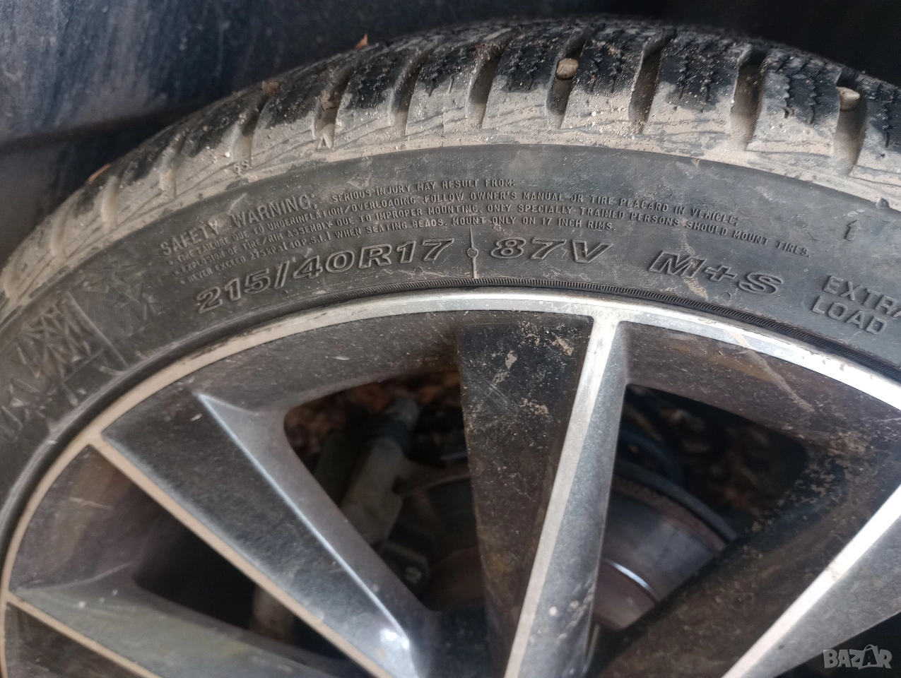 гуми  летни малко карани 215 40 17, снимка 1