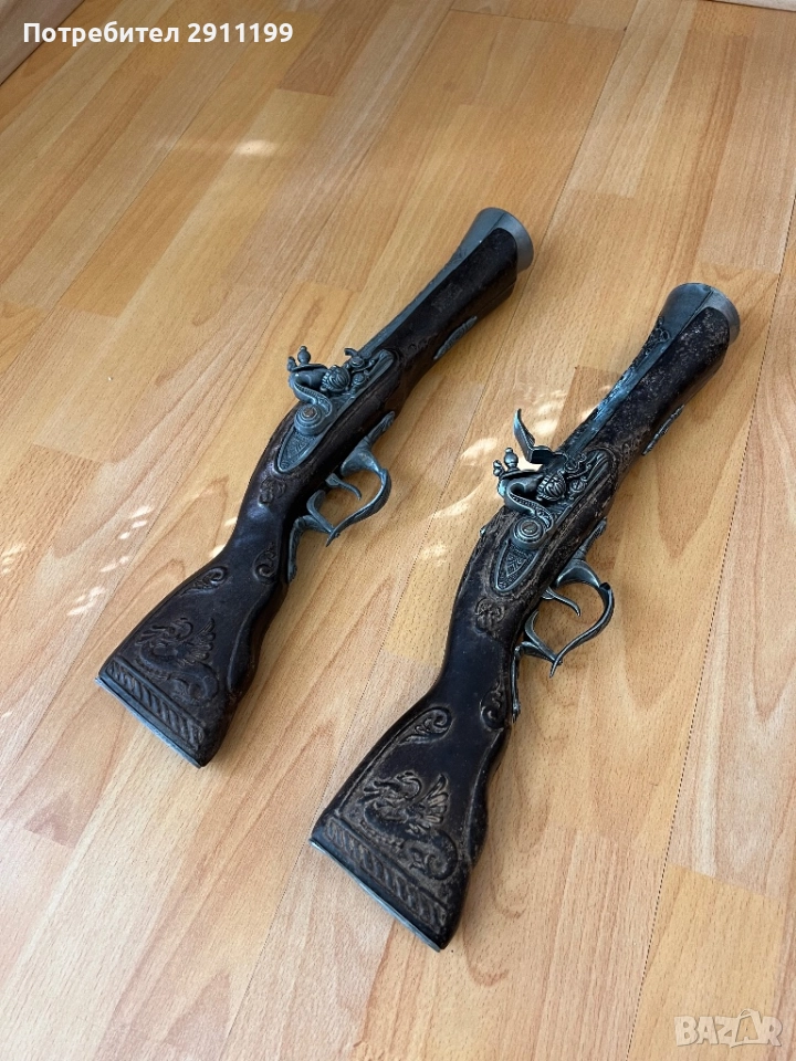 Реплика на кремъклия, комплект от два еднакви, снимка 1