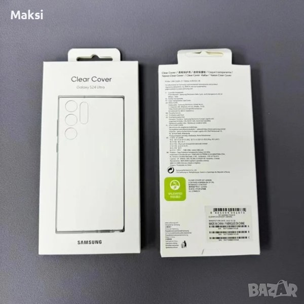 Samsung Galaxy S24 Ultra Clear Cover Case Калъф, снимка 1