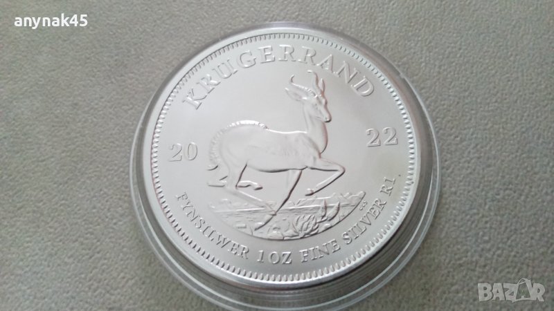 1 oz. 2022г. Крюгерранд , снимка 1