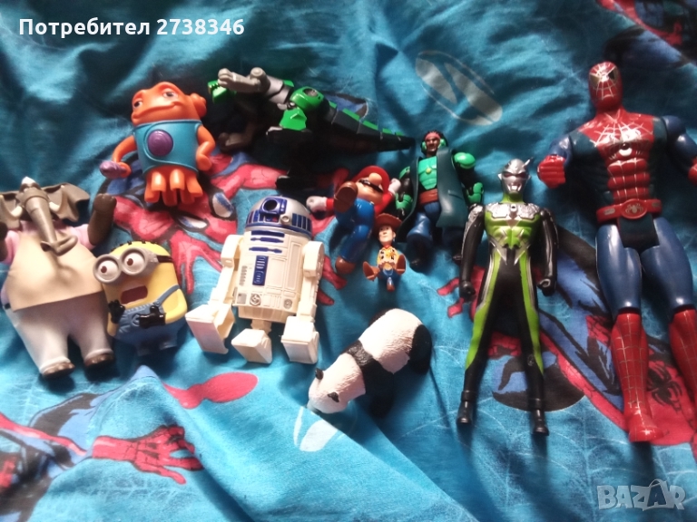 Фигурки и кукли от анимационни герои Играта на играчките Междузвезни войни и др, снимка 1