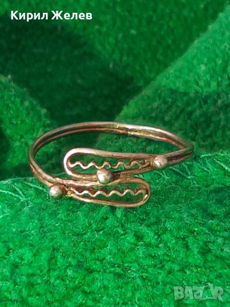 СРЕБЪРЕН МНОГО ВИСОКА ПРОБА ПРЪСТЕН РЪЧНА МАЙСТОРСКА РАБОТА ФИЛИГРАН 74061, снимка 1