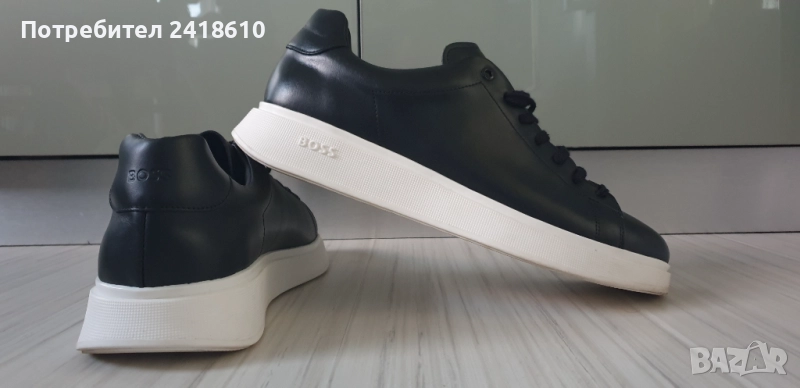 Hugo Boss Leather Mens Size 45/29см ОРИГИНАЛ! Мъжки спортно - елегантни обувки естествена кожа!, снимка 1