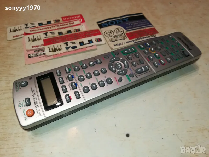 PIONEER XXD3107 RECEIVER REMOTE CONTROL-ВНОС SWISS 3012240831, снимка 1