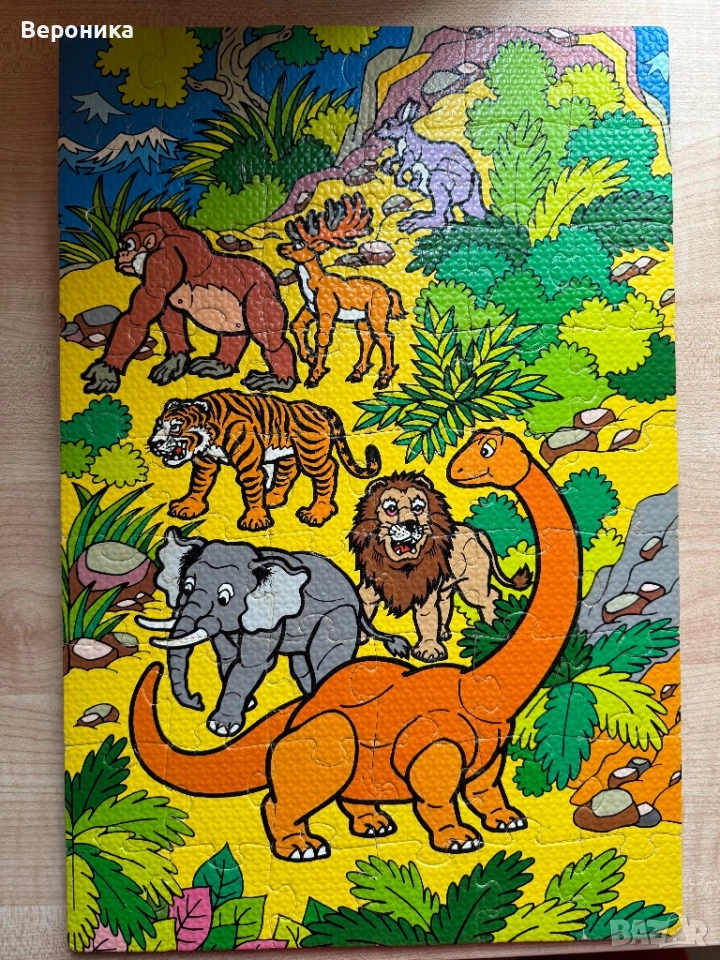 Пъзел за деца с животни, снимка 1