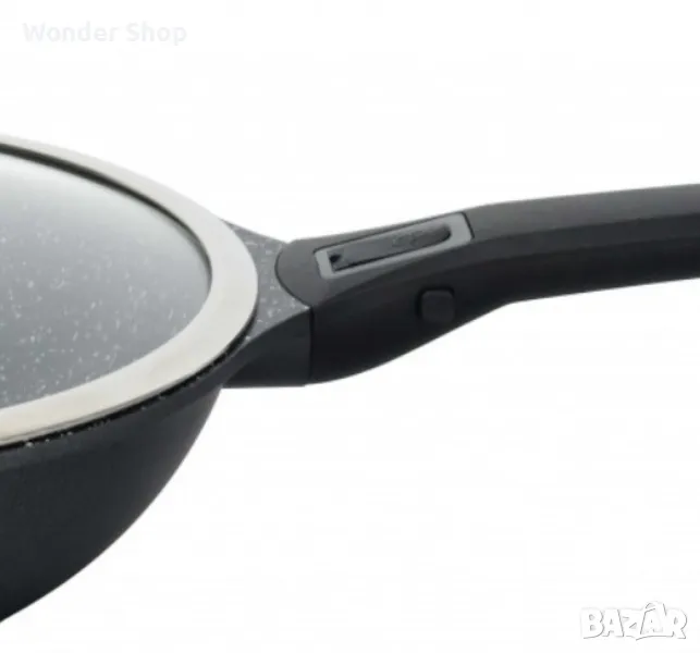 тиган Уок с капак Bohmann, 28см., 3.4л., лят алуминий, снимка 1