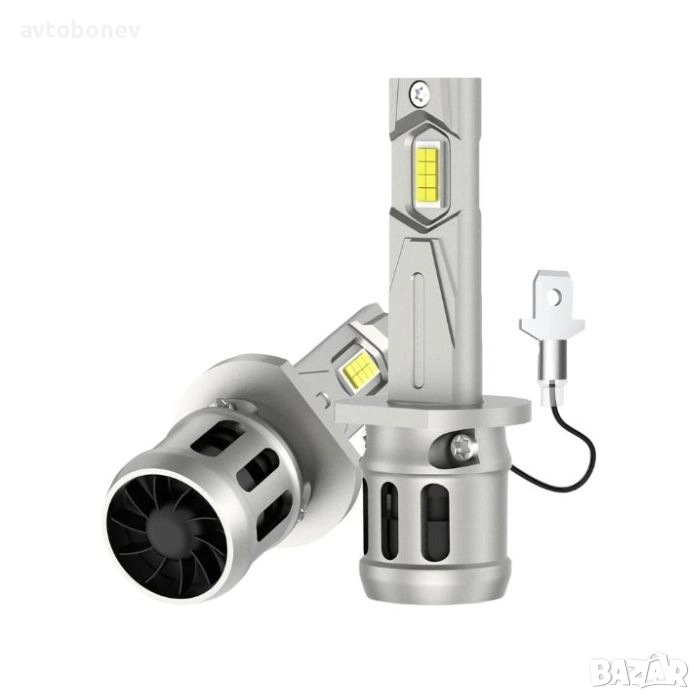 Диодни(LED) крушки MOTOHAMA MINI-H1-12V/30W-6000K, снимка 1