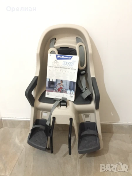 Предна седалка за велосипед GUPPY MINI (POLISPORT), снимка 1