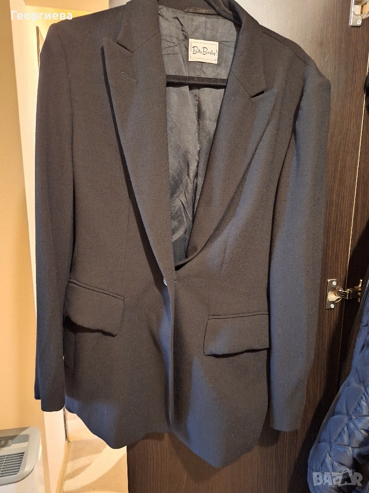 Продавам черно дамско сако, снимка 1