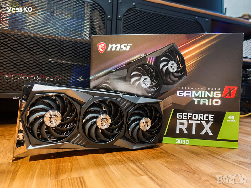 MSI RTX 3090 Gaming X Trio 24GB GDDR6X, снимка 1