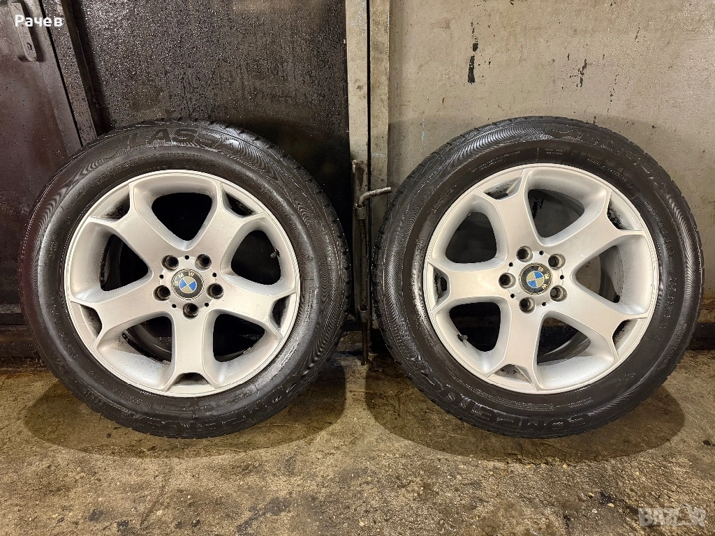 2 броя Джанти с гуми BMW x5 18 цола, снимка 1
