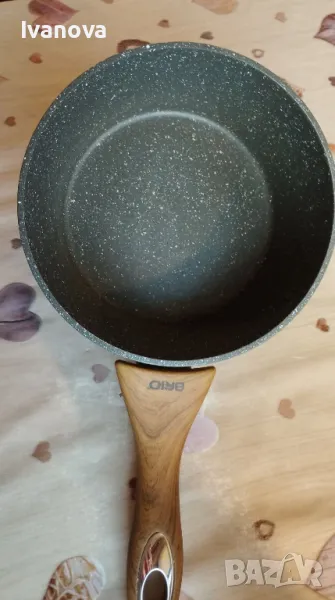 Касерола с незалепващо мраморно покритие, снимка 1