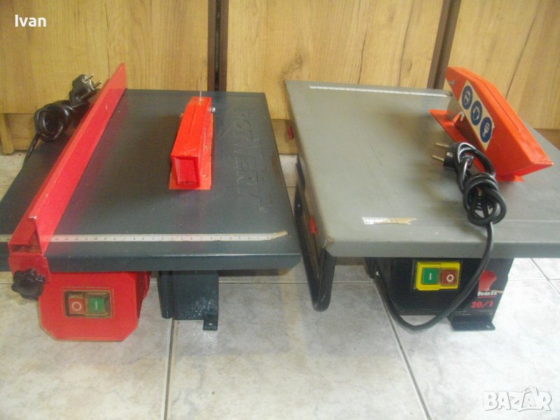 Немски Настолен Циркуляр - 600W Rotwerk/720W Einhell-ф200мм-ф205 мм-0-43 мм Рязане-2950 об/мин, снимка 1