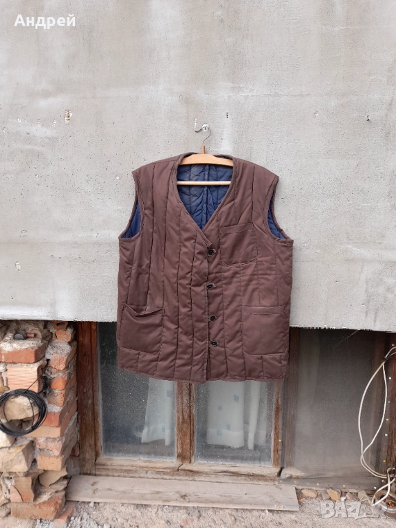 Стар ватиран елек, снимка 1