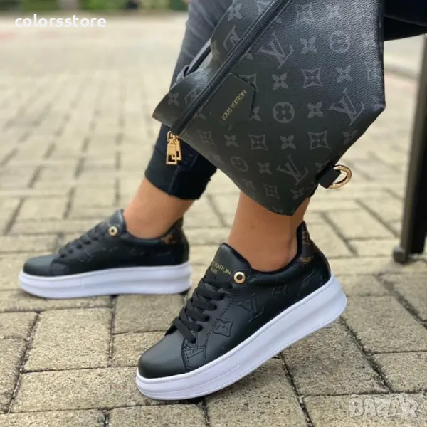Дамски черни кецове Louis Vuitton/BR50, снимка 1