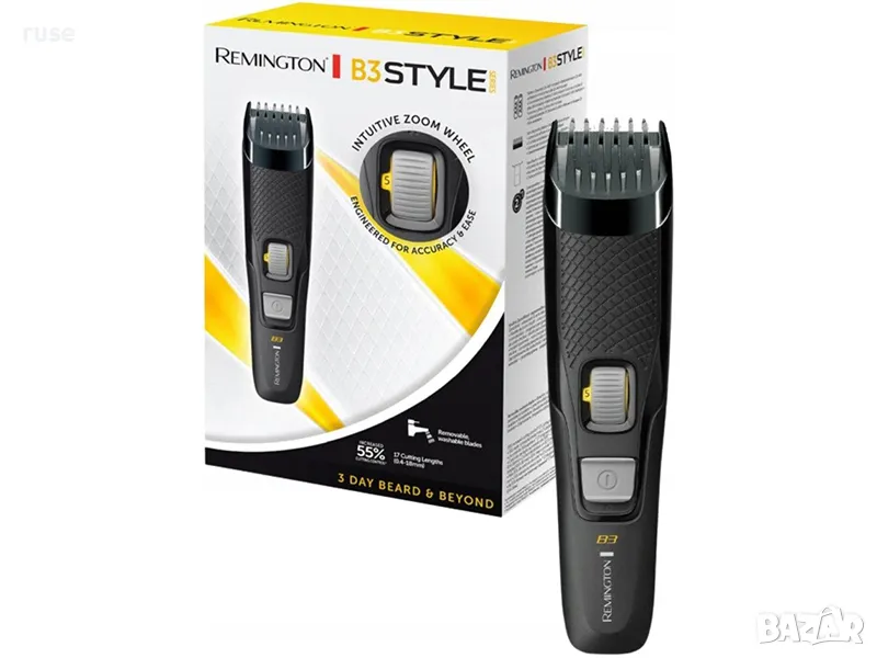 НОВИ! Тример за брада Remington MB3000 B3 Style Series 17 дължини, снимка 1