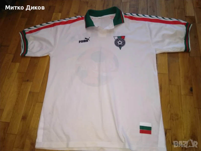 България футболна тениска Пума 1996-1998 размер Л, снимка 1