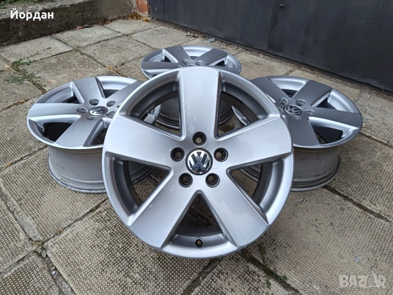 ОРИГИНАЛНИ джанти 17' цола 5x112 57,1 VW / Фолксваген АУДИ Сеат Шкода, снимка 1