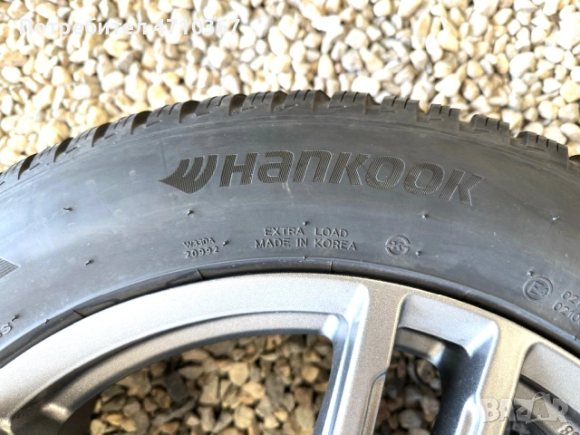 Джанти за Хюндай СантаФе 19ки, 5х114.3, 8J, ET40, с гуми 235/55, снимка 4 - Гуми и джанти - 53750336