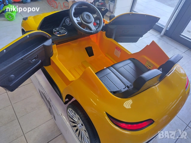 PORSCH Акумулаторна кола DAKOTA жълта, снимка 11 - Коли, камиони, мотори, писти - 53849149