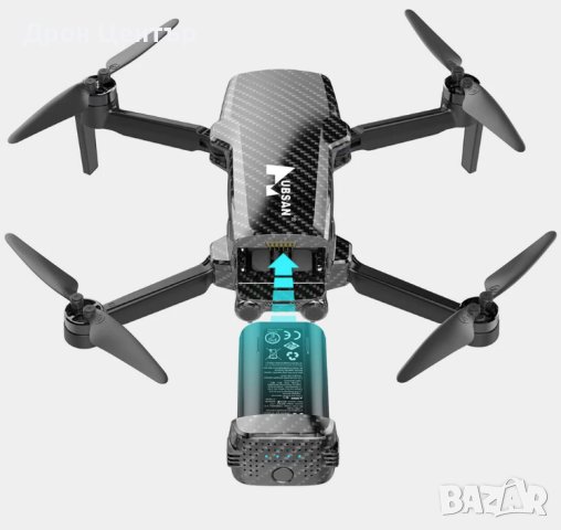 Нова оригинална батерия 3000 mAh за дрон Hubsan Zino Mini Pro Refined, снимка 2 - Дронове и аксесоари - 44173847