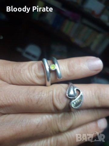 Лот пръстени сребро, снимка 4 - Пръстени - 40883526