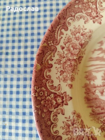 стара чиния Staffordshire England , снимка 4 - Други - 39506395