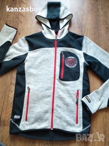 Blaklader Knitted cardigan with softshell - мъжко работно яке КАТО НОВО С, снимка 5 - Якета - 52541431