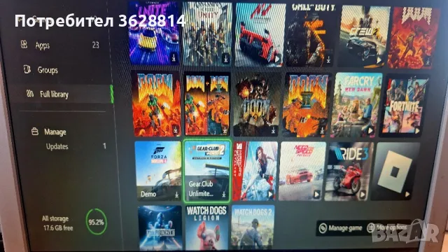 Xbox one с 21 игри (NFS, star wars, the crew 2) и един джойстик , снимка 2 - Xbox конзоли - 45836161