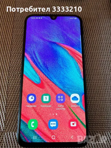  Телефон Samsung A40, снимка 3 - Samsung - 55911096