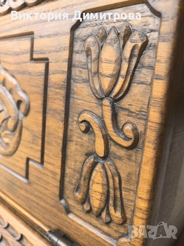 Антична пейка - шкаф за обувки, снимка 7 - Шкафове - 53612252