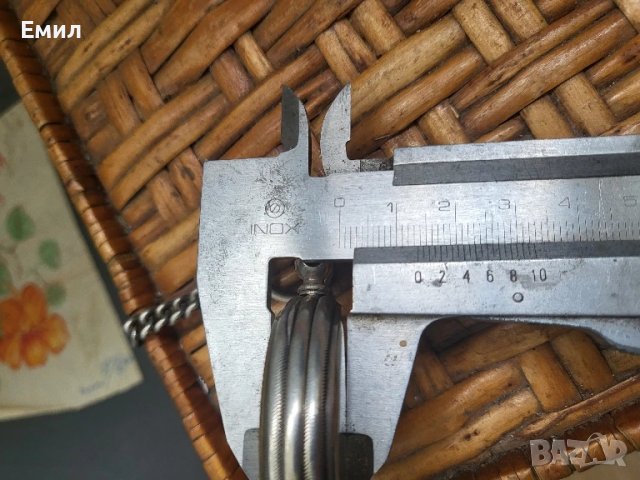 Сребърен джобен часовник със сребърен кюстек , снимка 6 - Колекции - 50827695