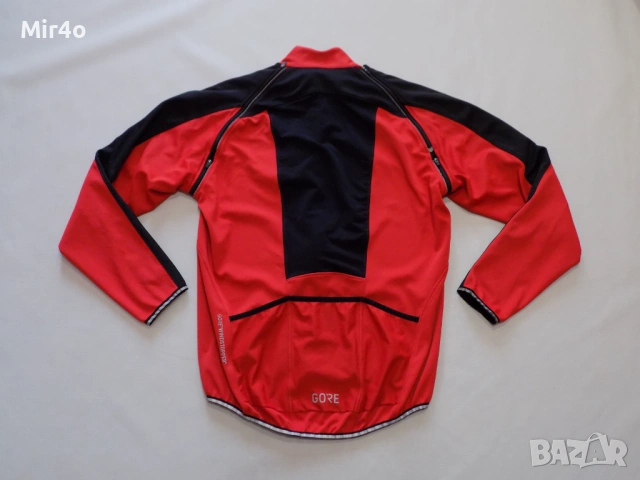 вело горнище gore bike wear windstopper softshell джърси екип яке блуза елек худи мъжко оригинал L, снимка 2 - Спортни дрехи, екипи - 46669452