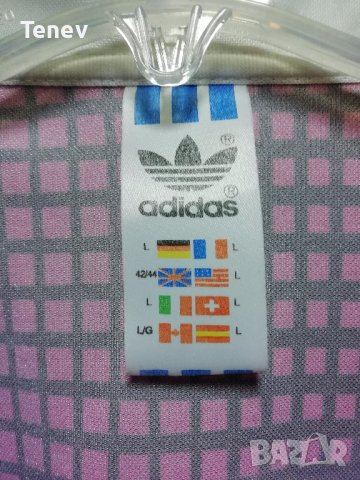 Adidas Vintage Retro оригинална съдийска тениска фланелка трико от 90те , снимка 3 - Блузи - 39343090