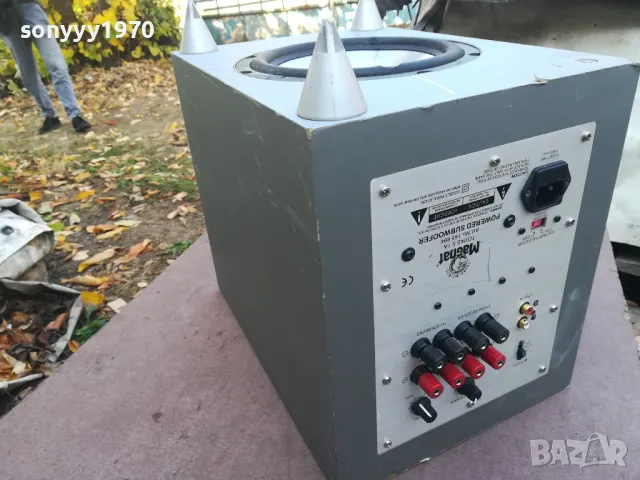 MAGNAT TOPAS 5.1A-36Х35Х25СМ-АКТИВЕН БУФЕР ОТ ГЕРМАНИЯ 3010231348, снимка 3 - Тонколони - 47773872